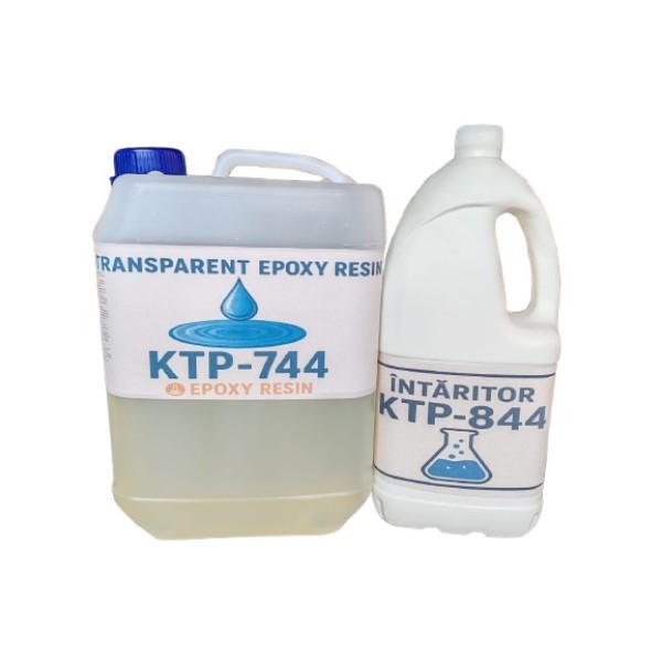 Rasină epoxidică transparentă 6 kg, lichid, set 4 kg + 2 kg întăritor Rasină epoxidică transparentă 6 kg, lichid, set 4 kg + 2 kg întăritor